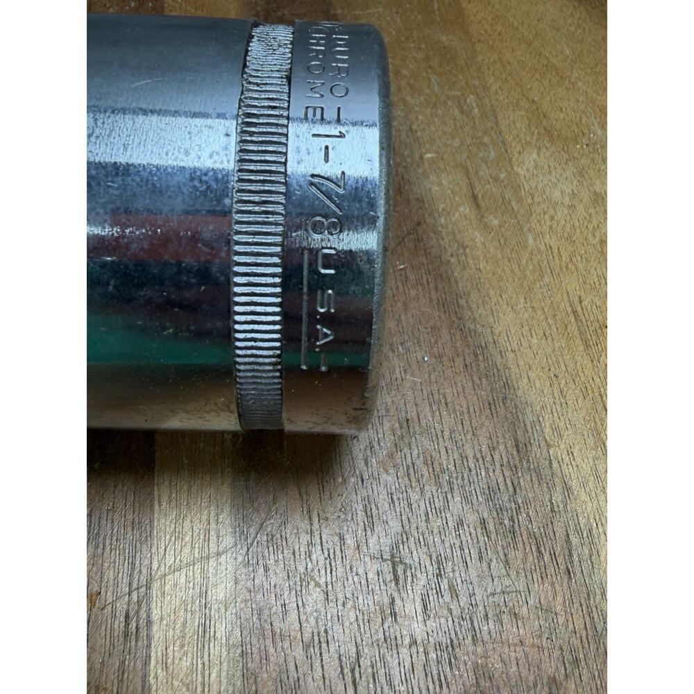 VTG Duro Chrome No 4156 1 7/8” Socket 1/2” Drive 12pt USA - Picture 5 of 5